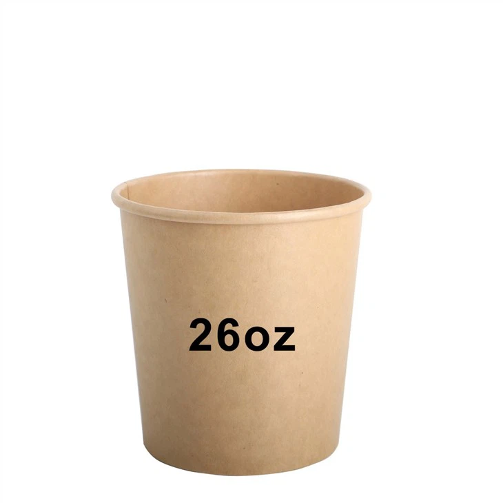 Disposable Kraft Paper Ice Cream Cups